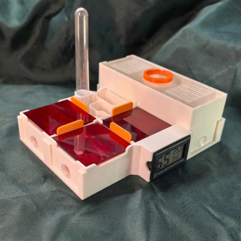 3D Printed Expandable Plaster Ant Nest Habitat for Beginners